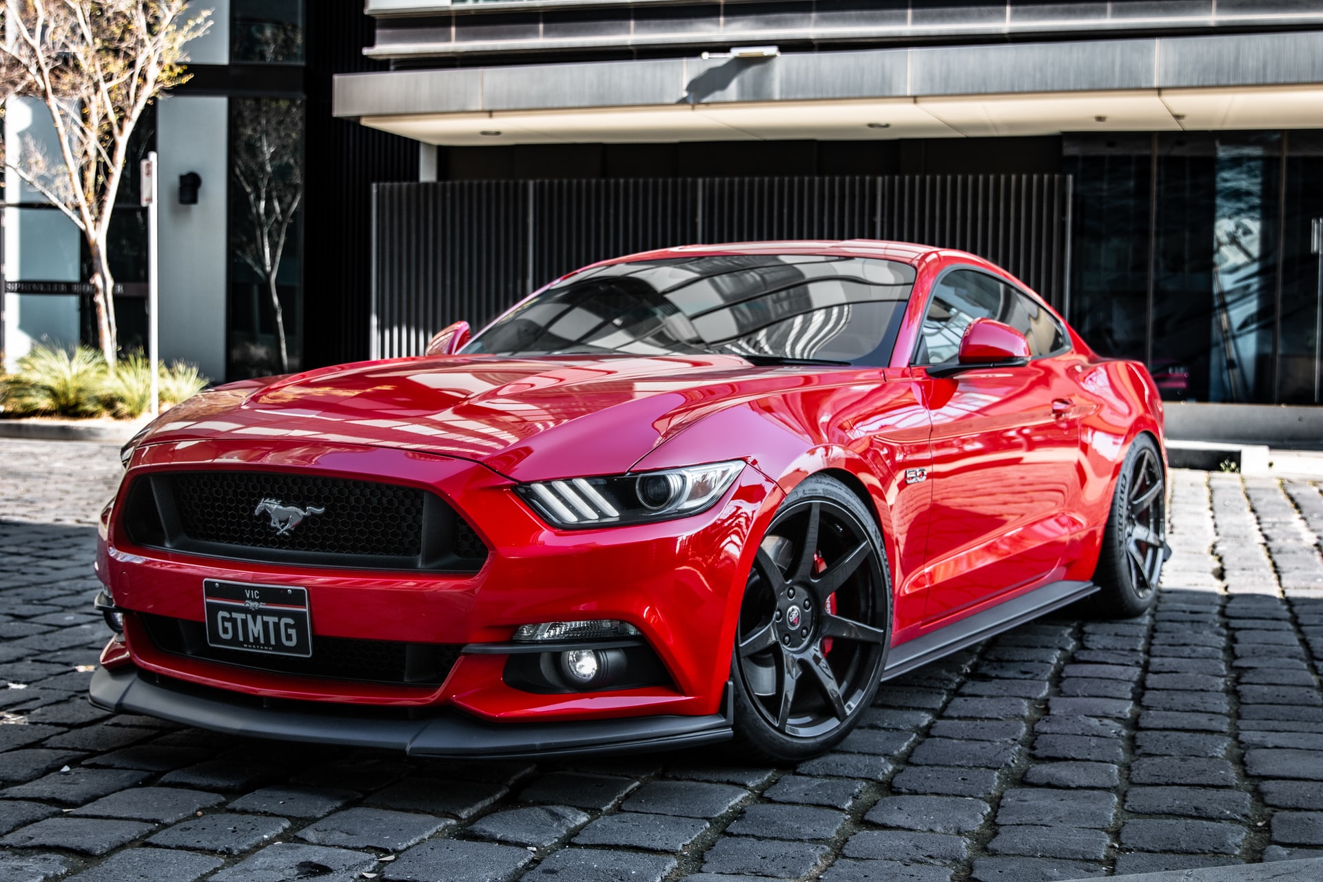 mustang-red